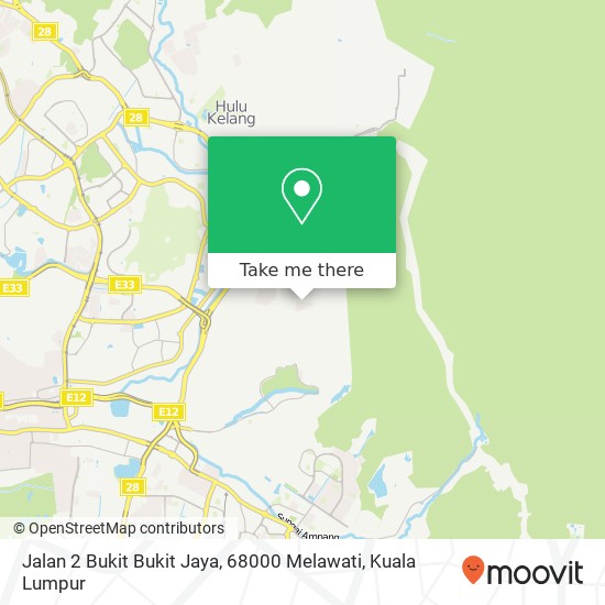 Jalan 2 Bukit Bukit Jaya, 68000 Melawati map
