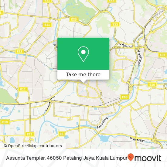 Assunta Templer, 46050 Petaling Jaya map