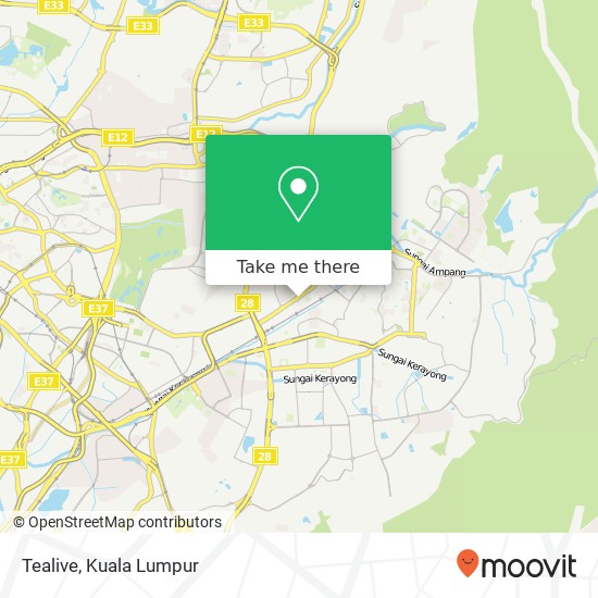 Tealive map