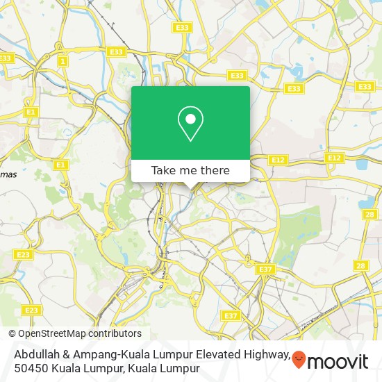 Abdullah & Ampang-Kuala Lumpur Elevated Highway, 50450 Kuala Lumpur map