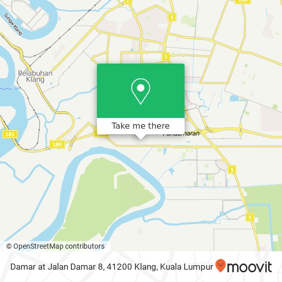 Peta Damar at Jalan Damar 8, 41200 Klang