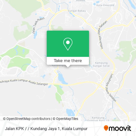 Jalan KPK / / Kundang Jaya 1 map