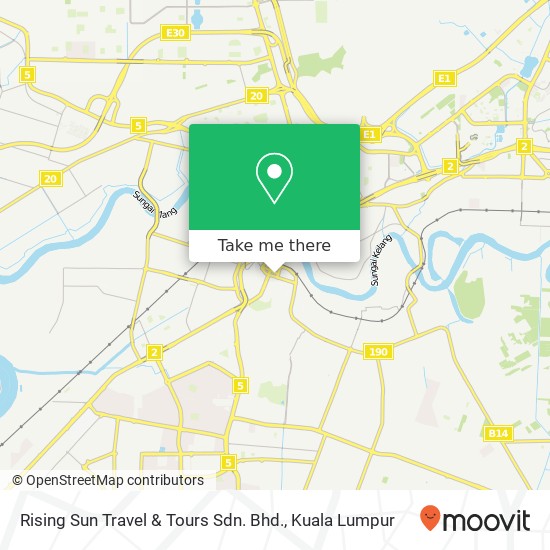 Rising Sun Travel & Tours Sdn. Bhd. map