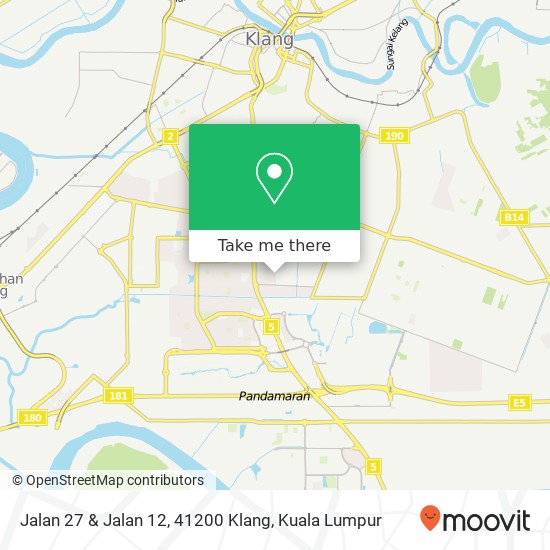 Jalan 27 & Jalan 12, 41200 Klang map