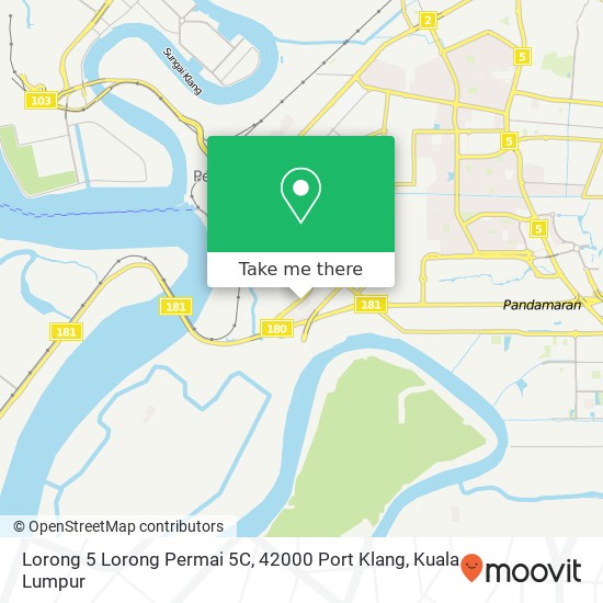 Lorong 5 Lorong Permai 5C, 42000 Port Klang map