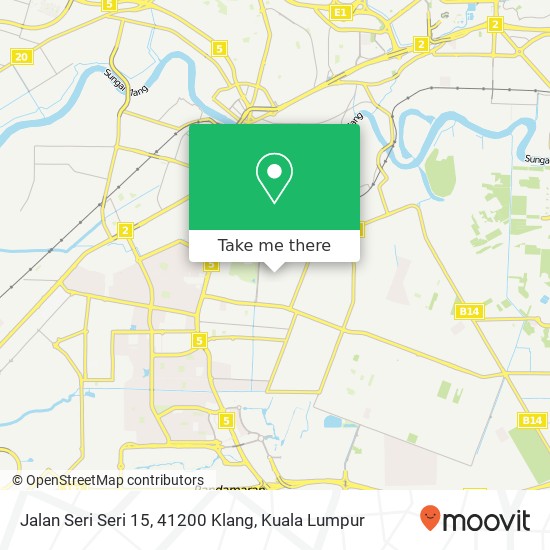 Jalan Seri Seri 15, 41200 Klang map