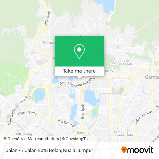 Jalan / / Jalan Batu Belah map