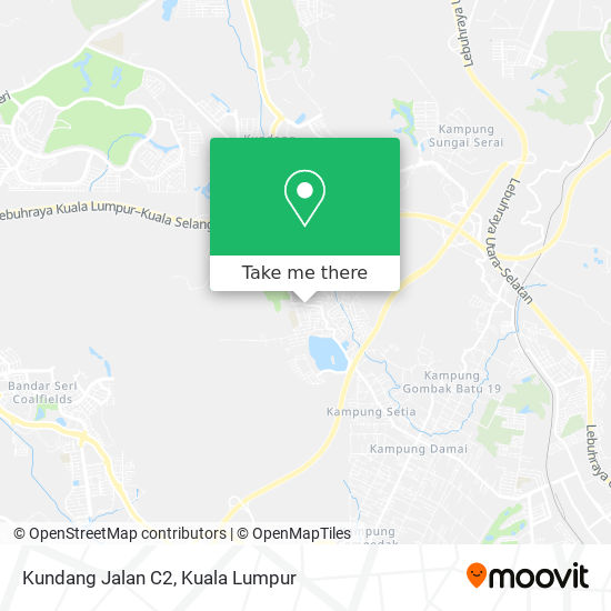 Kundang Jalan C2 map