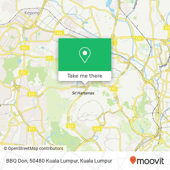 BBQ Don, 50480 Kuala Lumpur map