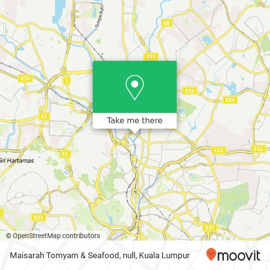 Maisarah Tomyam & Seafood, null map