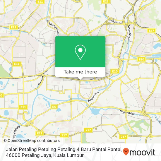 Jalan Petaling Petaling Petaling 4 Baru Pantai Pantai, 46000 Petaling Jaya map