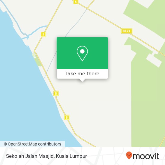 Sekolah Jalan Masjid, 42700 Morib map