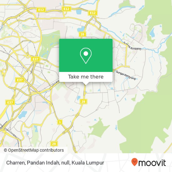 Charren, Pandan Indah, null map