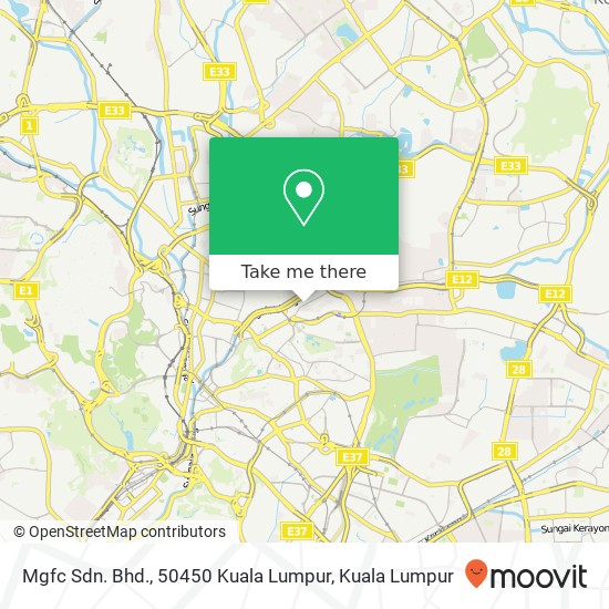 Mgfc Sdn. Bhd., 50450 Kuala Lumpur map