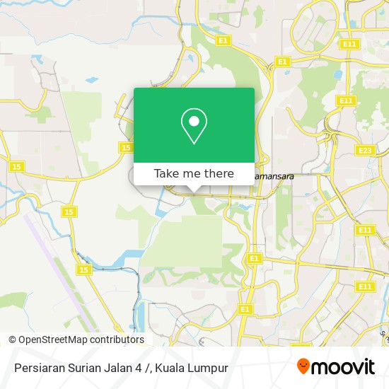 Persiaran Surian Jalan 4 / map