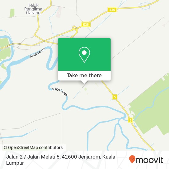 Jalan 2 / Jalan Melati 5, 42600 Jenjarom map