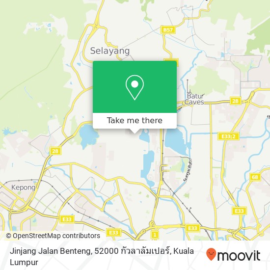 Jinjang Jalan Benteng, 52000 กัวลาลัมเปอร์ map