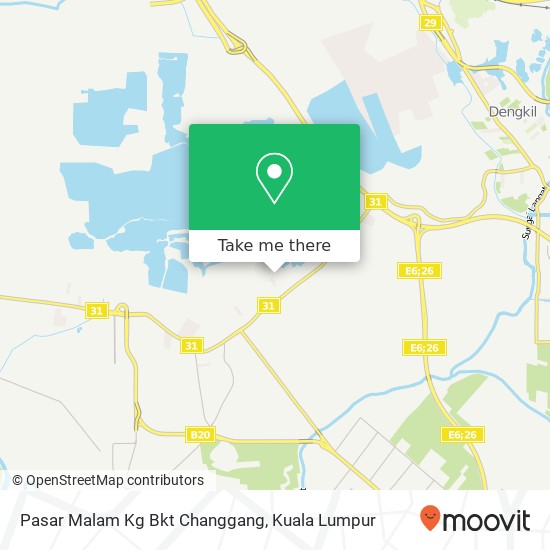 Pasar Malam Kg Bkt Changgang map