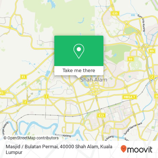 Masjid / Bulatan Permai, 40000 Shah Alam map