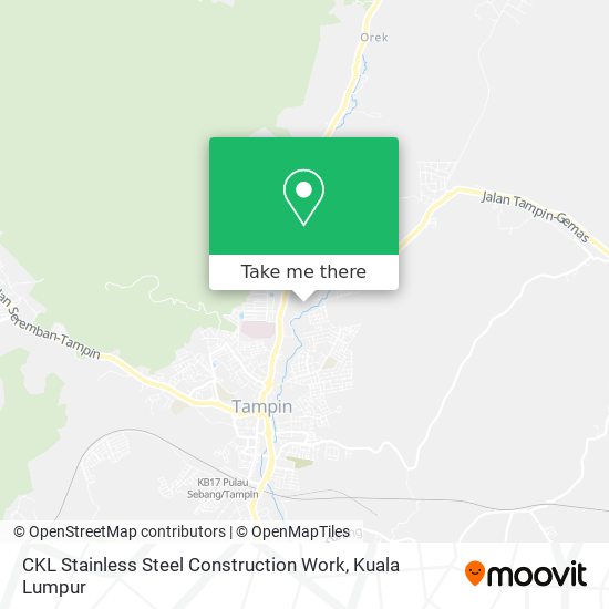 CKL Stainless Steel Construction Work map