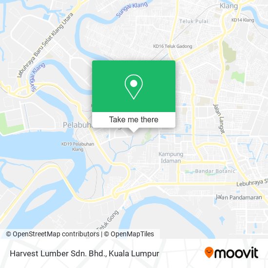 Harvest Lumber Sdn. Bhd. map