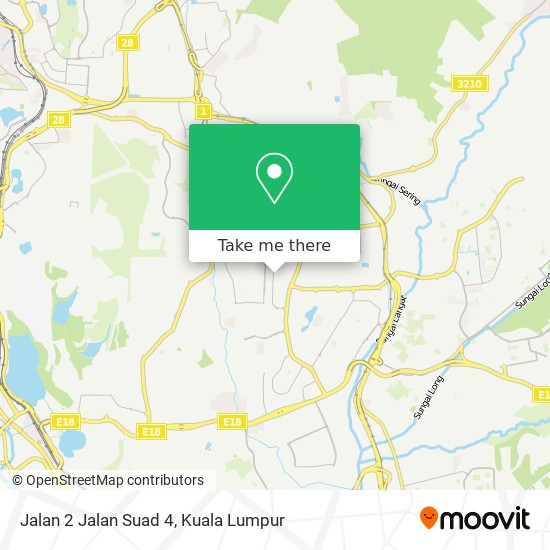 Jalan 2 Jalan Suad 4 map