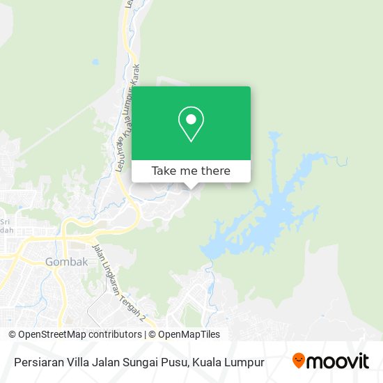 Persiaran Villa Jalan Sungai Pusu map