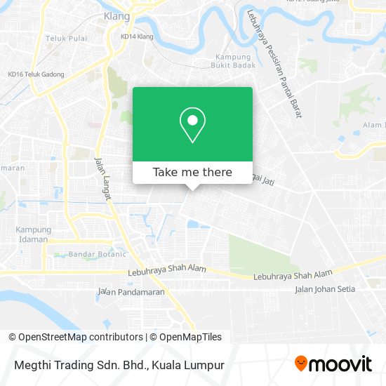Megthi Trading Sdn. Bhd. map