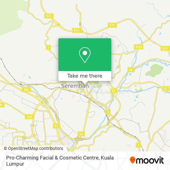 Pro-Charming Facial & Cosmetic Centre map