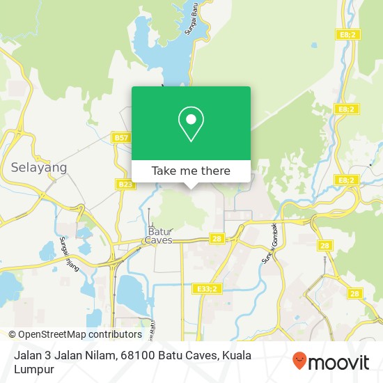 Jalan 3 Jalan Nilam, 68100 Batu Caves map