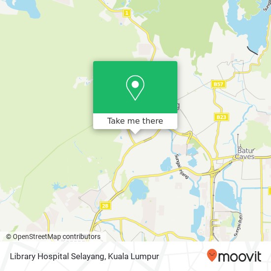 Peta Library Hospital Selayang