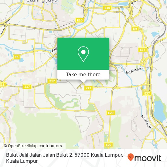 Peta Bukit Jalil Jalan Jalan Bukit 2, 57000 Kuala Lumpur