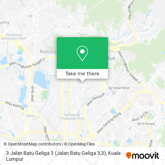 3 Jalan Batu Geliga 3 map