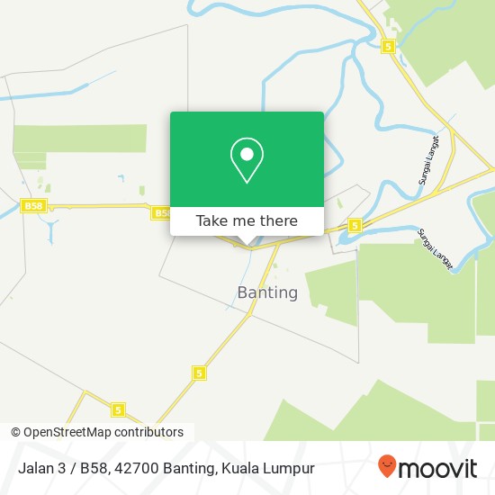 Jalan 3 / B58, 42700 Banting map