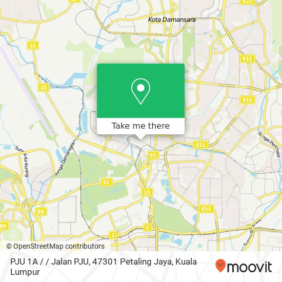 PJU 1A / / Jalan PJU, 47301 Petaling Jaya map