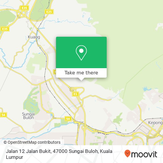 Jalan 12 Jalan Bukit, 47000 Sungai Buloh map