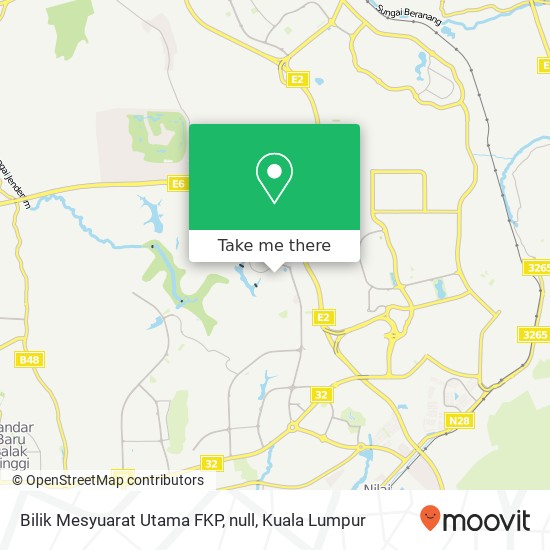 Bilik Mesyuarat Utama FKP, null map