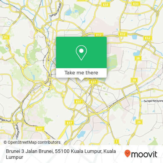 Brunei 3 Jalan Brunei, 55100 Kuala Lumpur map