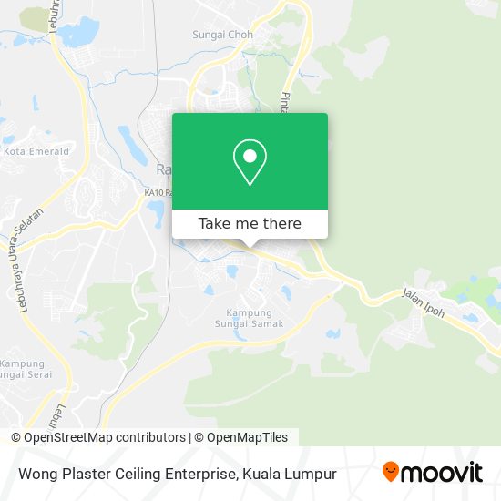Wong Plaster Ceiling Enterprise map