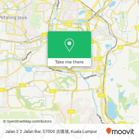 Jalan 2 2 Jalan Bar, 57000 吉隆坡 map