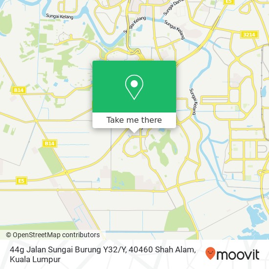 44g Jalan Sungai Burung Y32 / Y, 40460 Shah Alam map
