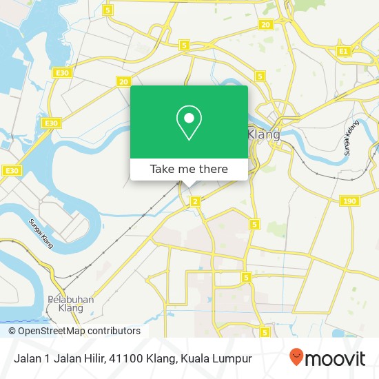 Jalan 1 Jalan Hilir, 41100 Klang map