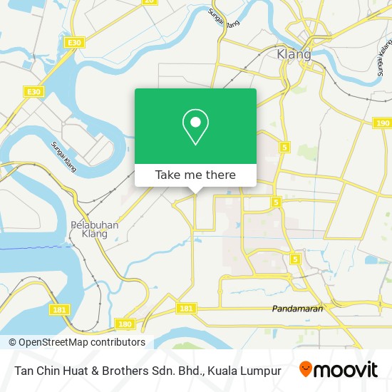 Tan Chin Huat & Brothers Sdn. Bhd. map