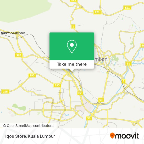 Iqos Store map
