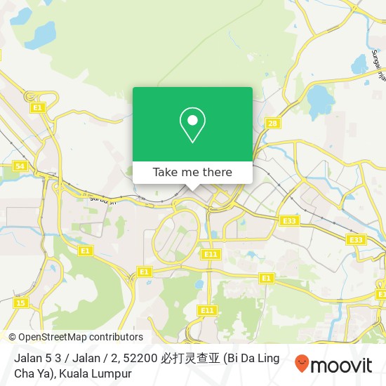 Jalan 5 3 / Jalan / 2, 52200 必打灵查亚 (Bi Da Ling Cha Ya) map