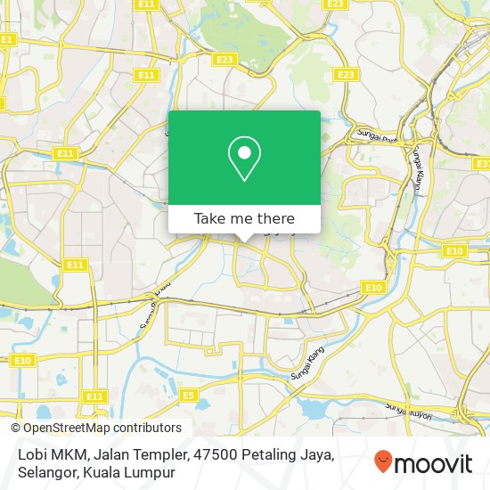 Lobi MKM, Jalan Templer, 47500 Petaling Jaya, Selangor map