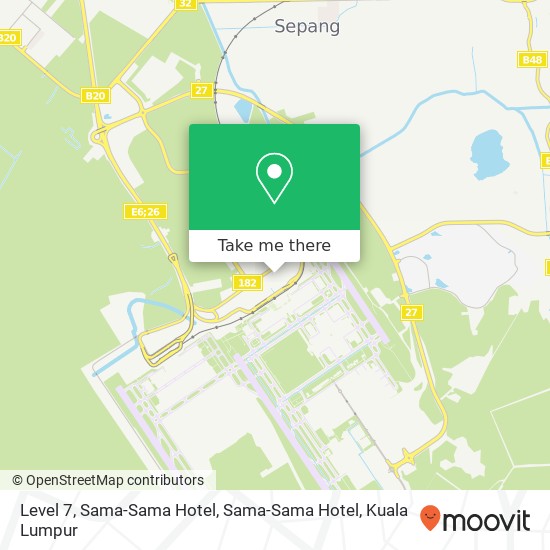 Level 7, Sama-Sama Hotel, Sama-Sama Hotel map