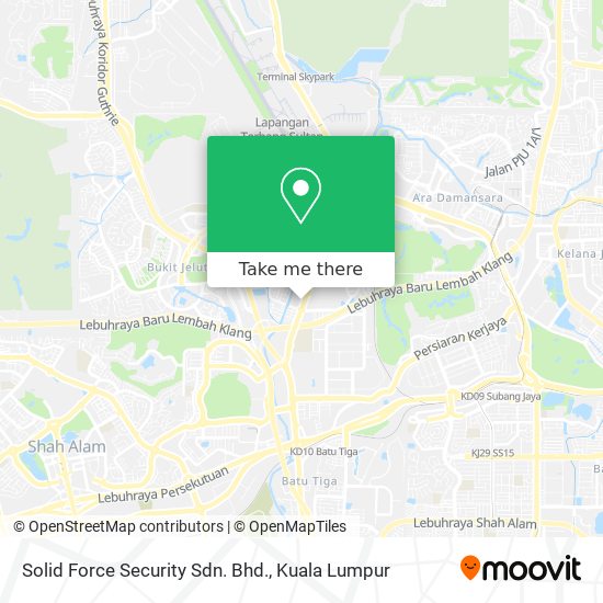 Solid Force Security Sdn. Bhd. map