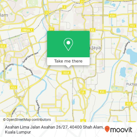 Asahan Lima Jalan Asahan 26 / 27, 40400 Shah Alam map