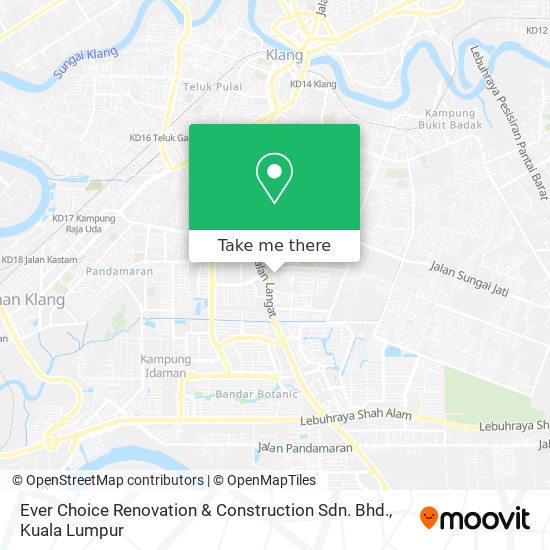 Ever Choice Renovation & Construction Sdn. Bhd. map